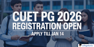 CUET PG 2026 Registration Begins; Apply Online Till January 14 @exams.nta.nic.in